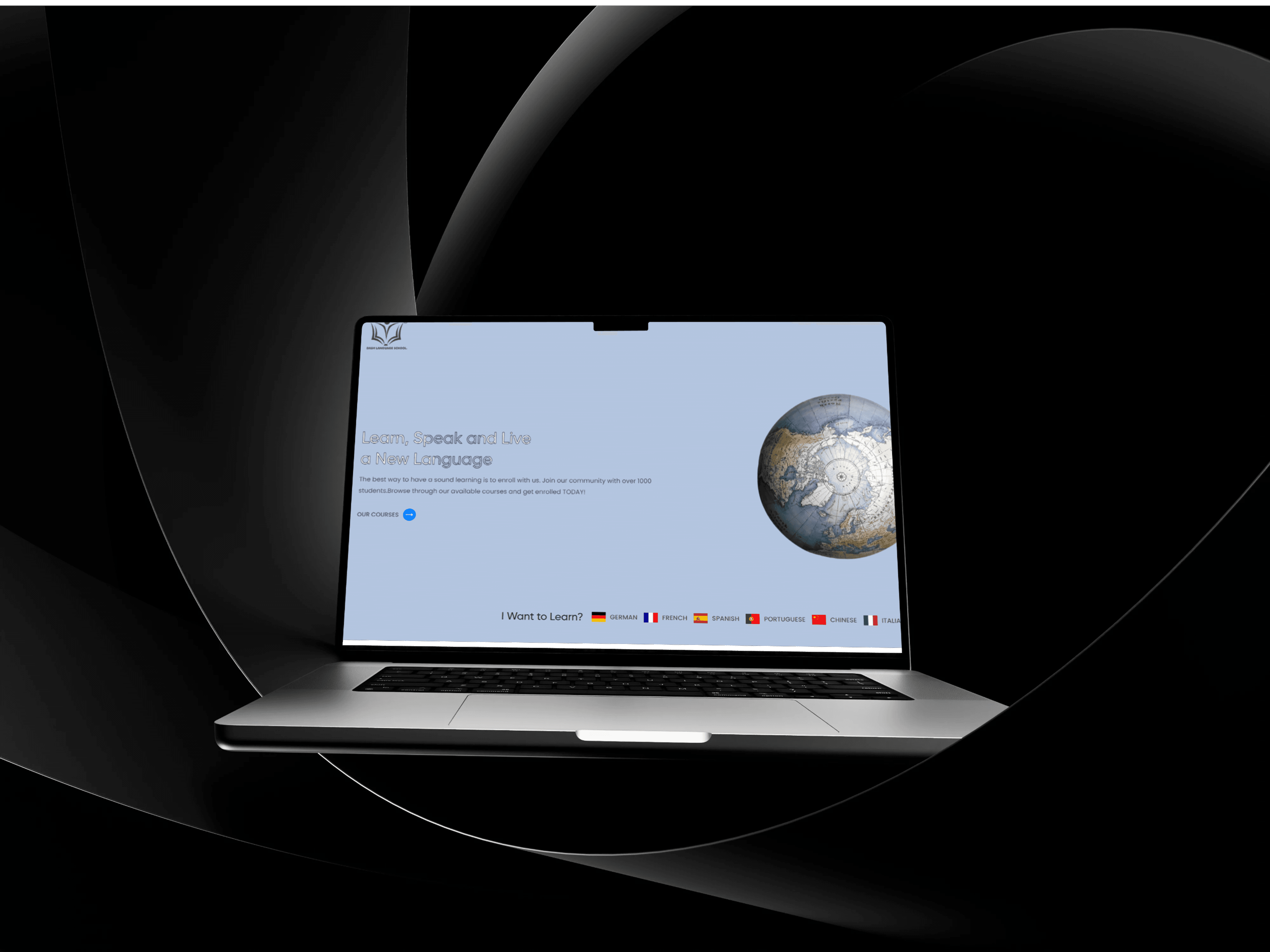 Dash Language School Website