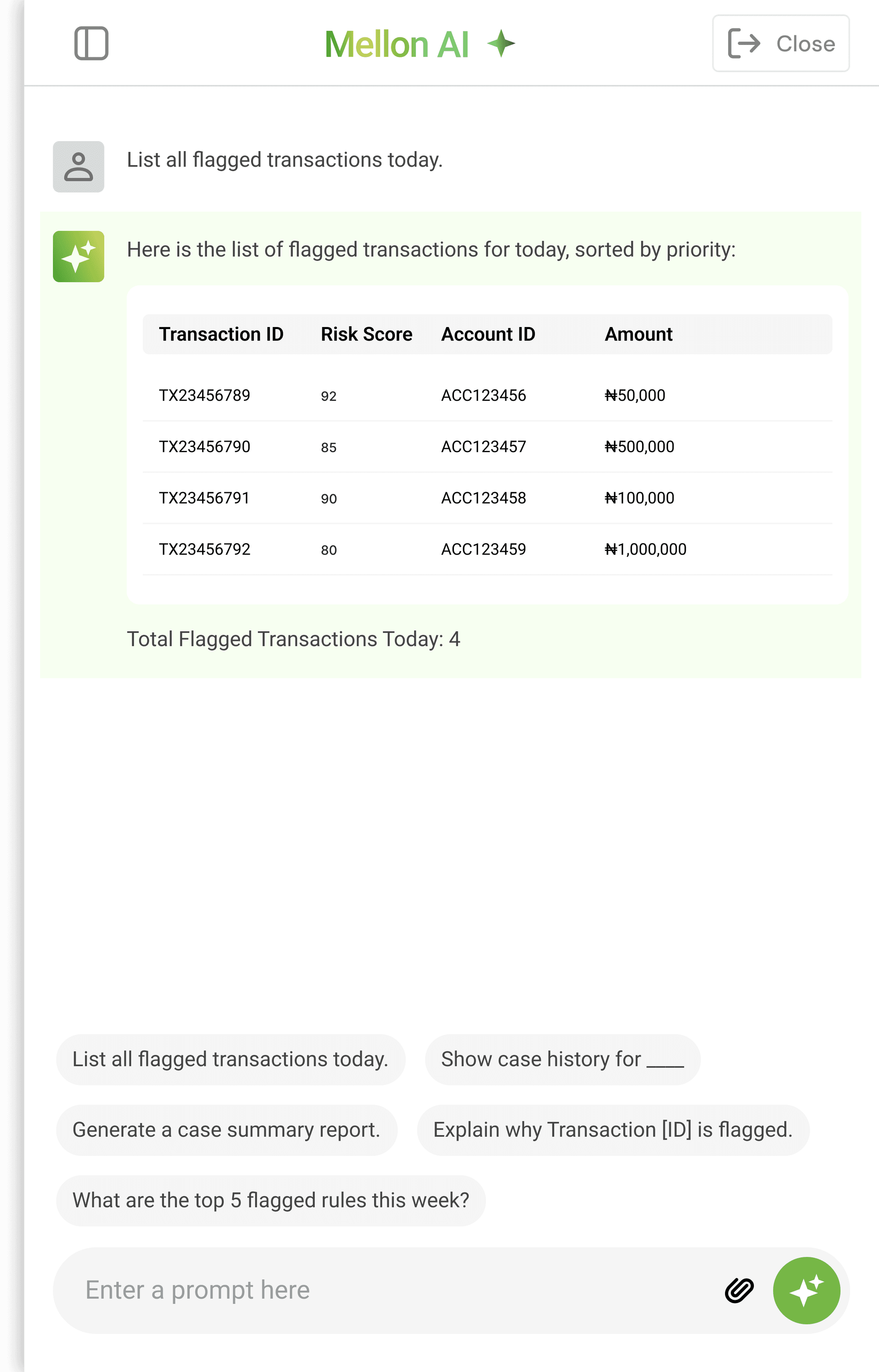 Melly Guard — AI-Powered Fraud Detection & Monitoring screenshot 3